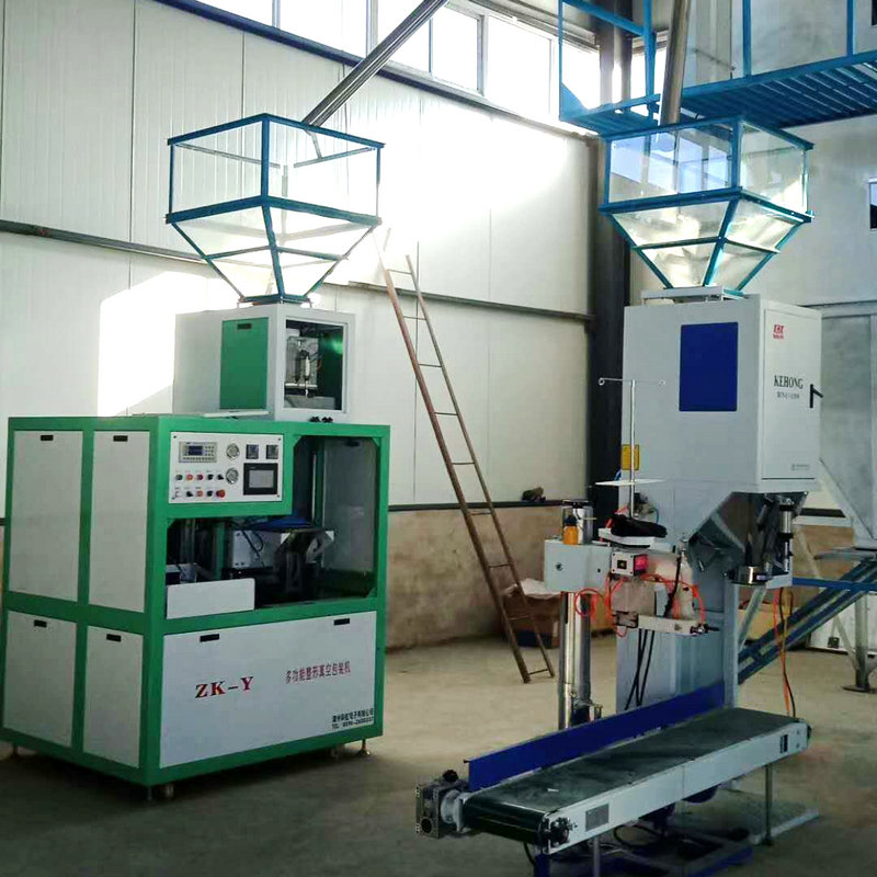 內蒙赤峰30噸小米成套加工設備安裝完畢